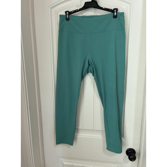 FLX Affirmation Women's High-Rise 7/8 Ankle Leggings XL SAGE GREEN - Picture 1 of 2